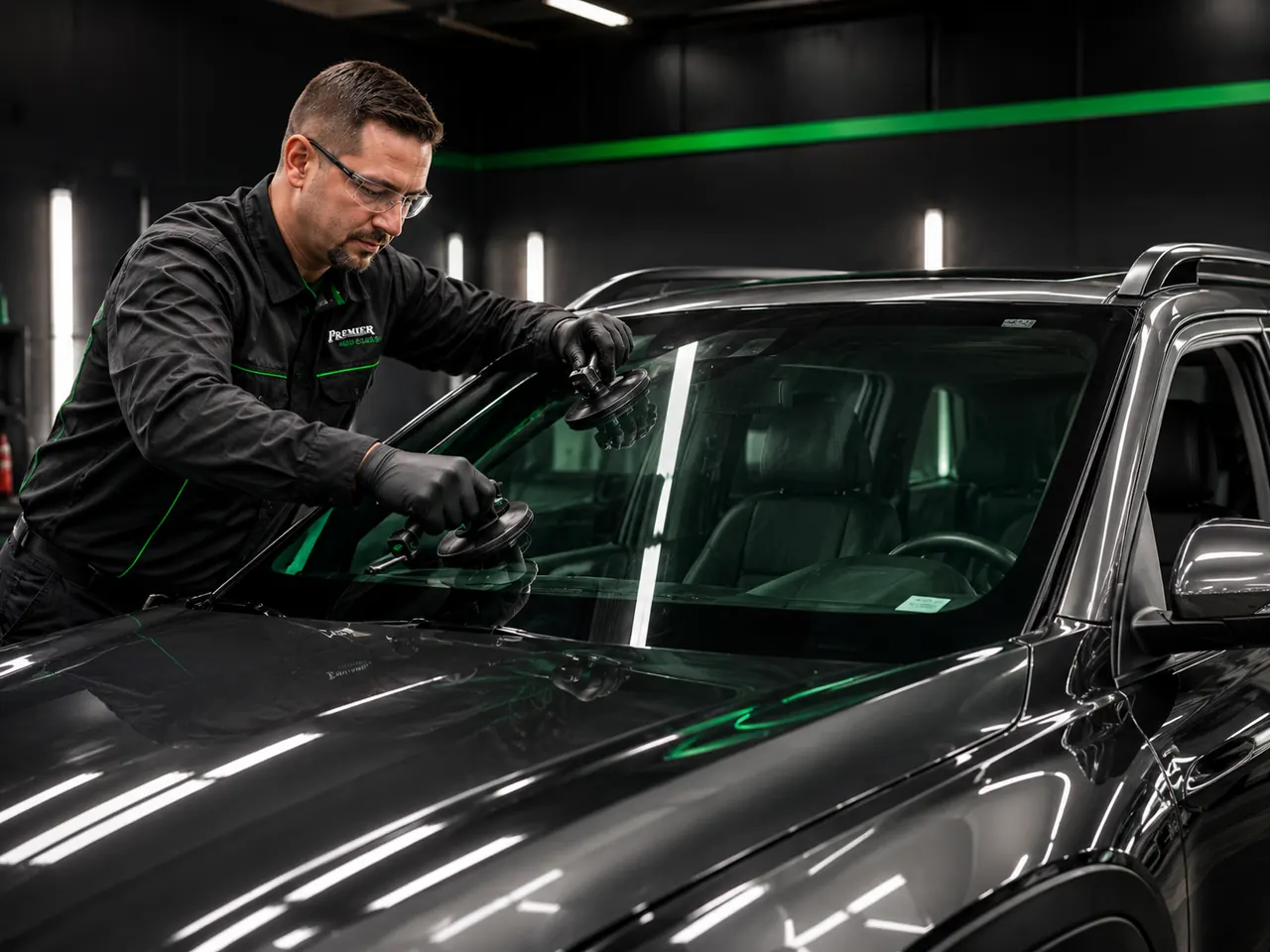 Windshield replacement service